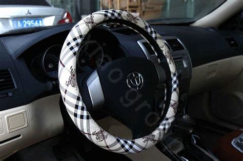 burberry steering wheel cover|Amazon.com: Burberry Steering Wheel Cover.